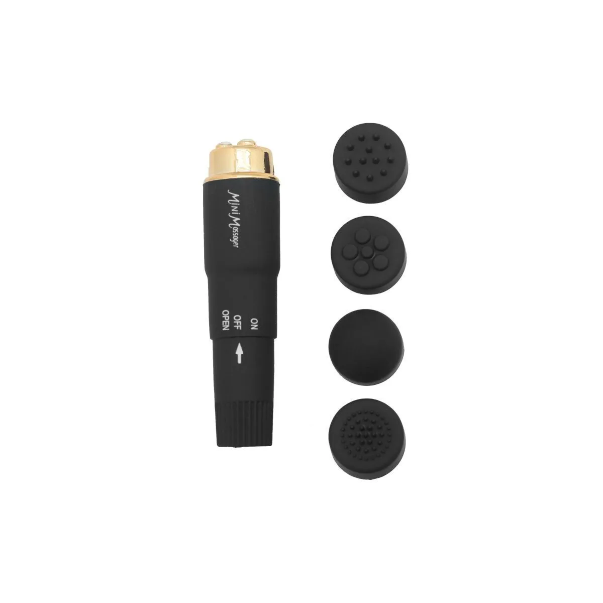 Mini stimolatore vaginale ON/OFF 4 testine