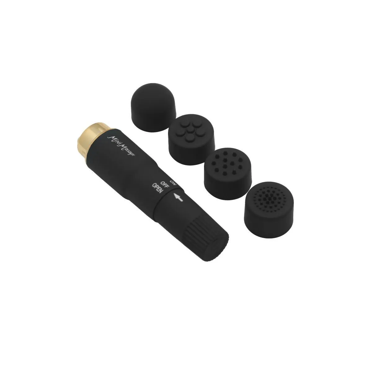 Mini stimolatore vaginale ON/OFF 4 testine