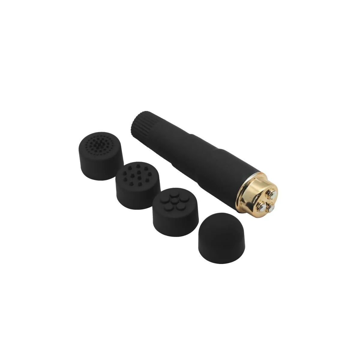 Mini stimolatore vaginale ON/OFF 4 testine