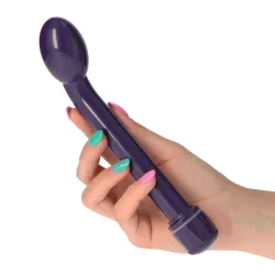 Vibratore donna con bulbo punto G da 20,5 cm