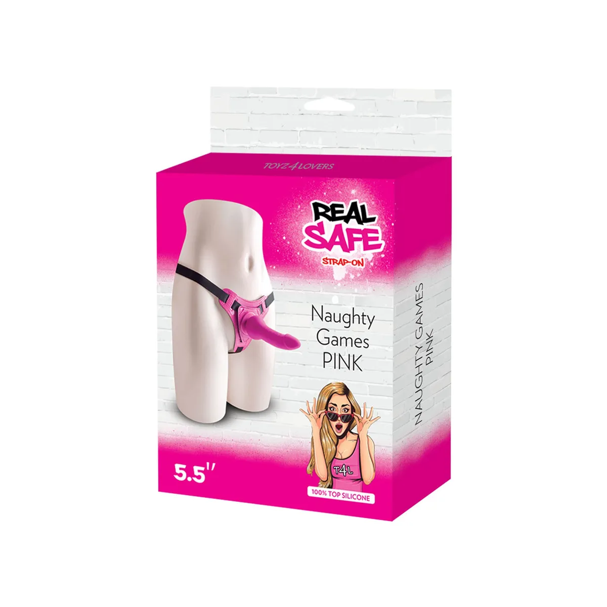 Cintura strapon e fallo Tyrra 14 cm