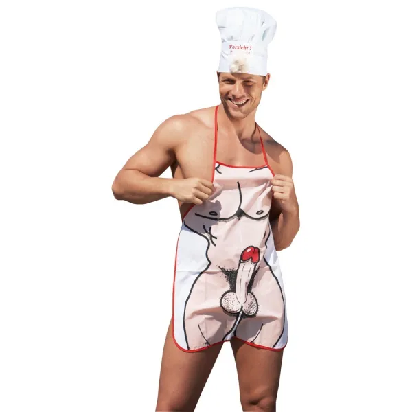 Grembiule divertente da cucina uomo pene