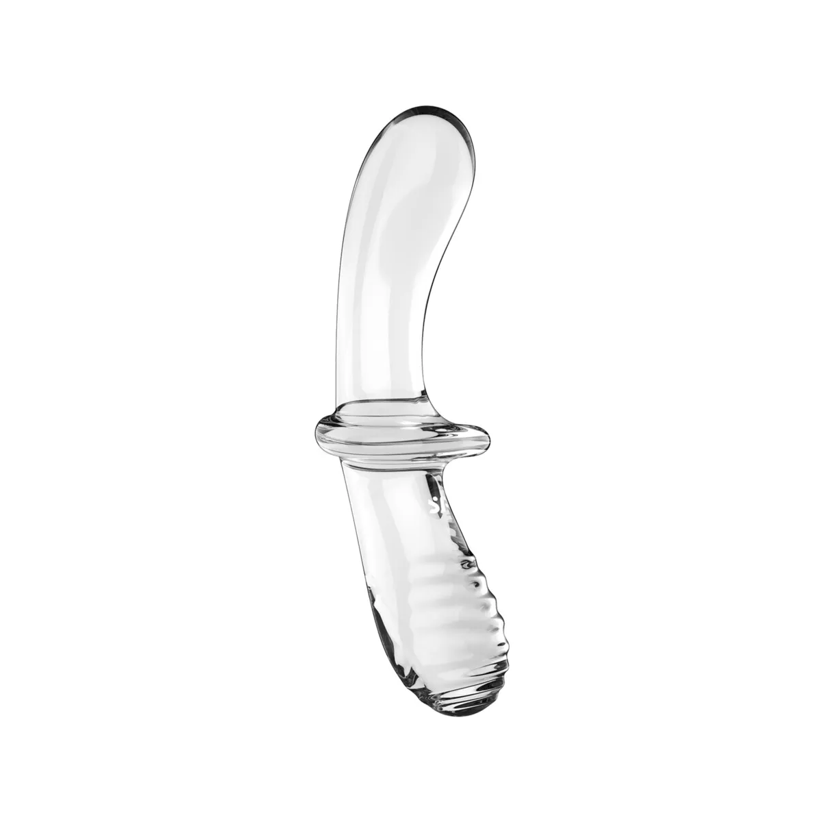 Dildo Anale vetro Double Crystal 19,5 cm