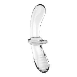 Dildo Anale vetro Double Crystal 19,5 cm Dildo Anale vetro Double Crystal 19,5 cm