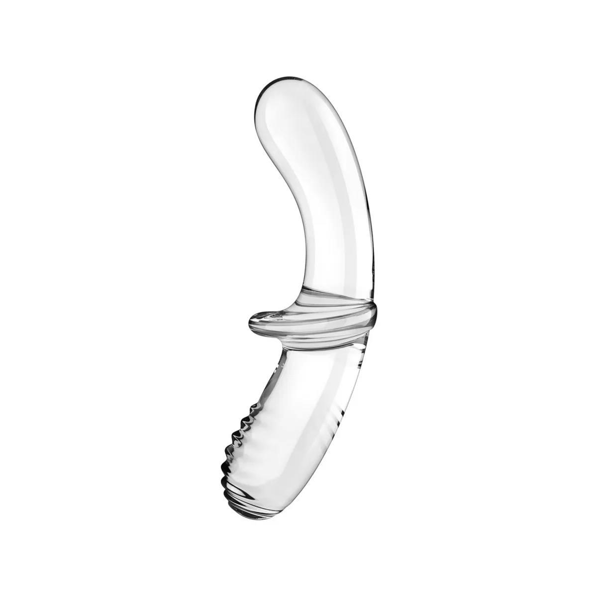 Dildo Anale vetro Double Crystal 19,5 cm
