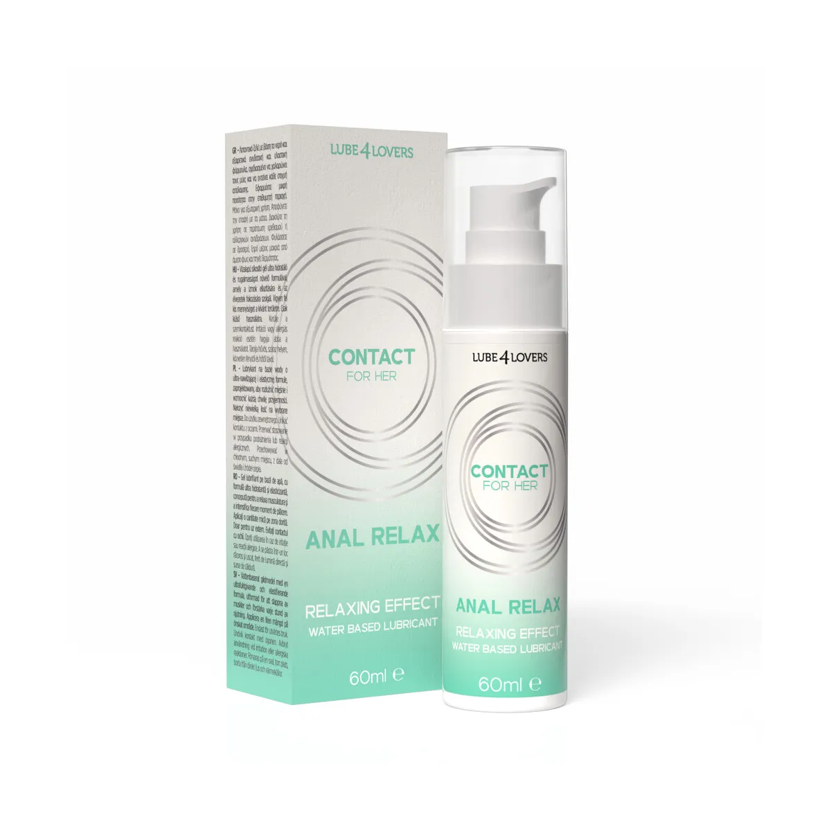 Lubrificante Anale relax donna freddo 60 ml