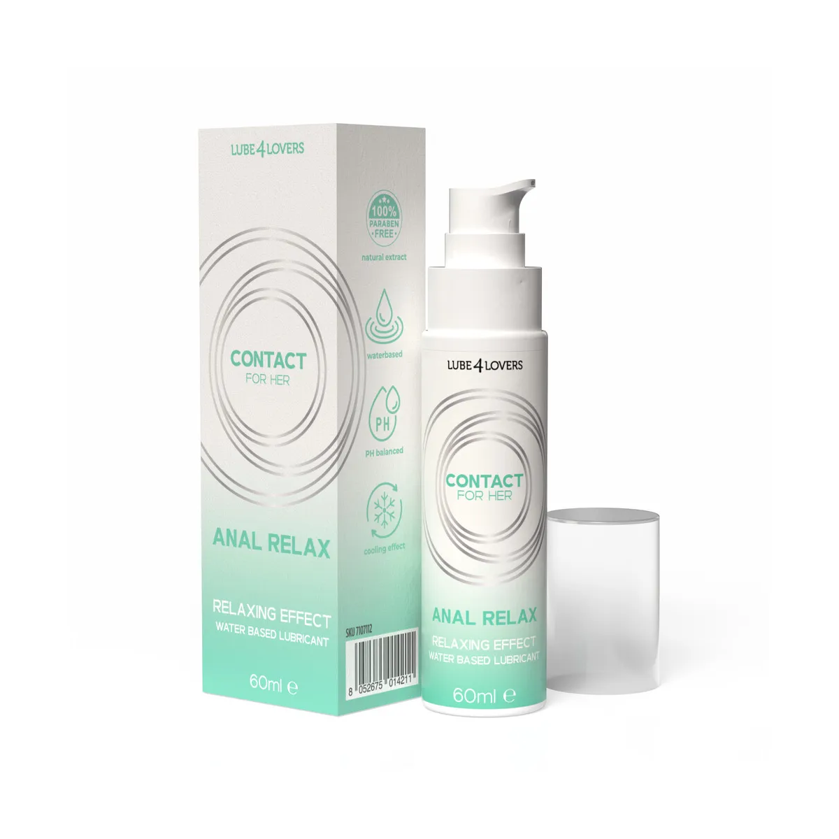 Lubrificante Anale relax donna freddo 60 ml
