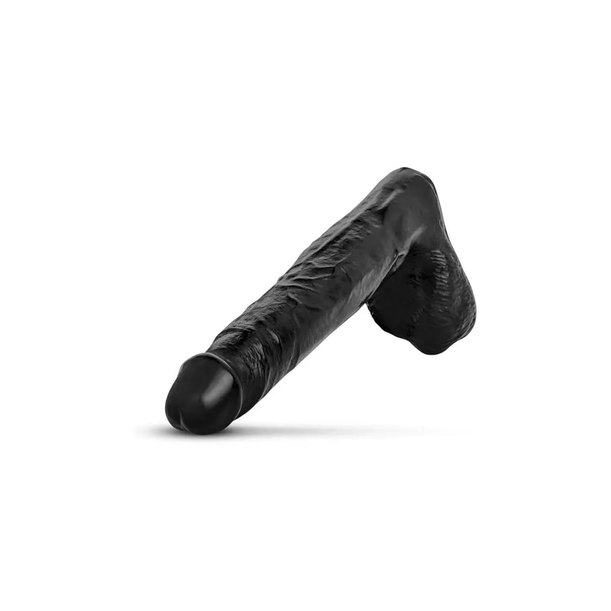 Dildo anale realistico slim all black 21 cm Dildo anale realistico slim all black 21 cm