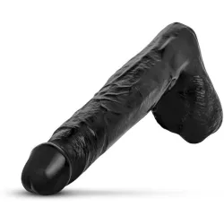 Dildo anale realistico slim all black 21 cm Dildo anale realistico slim all black 21 cm