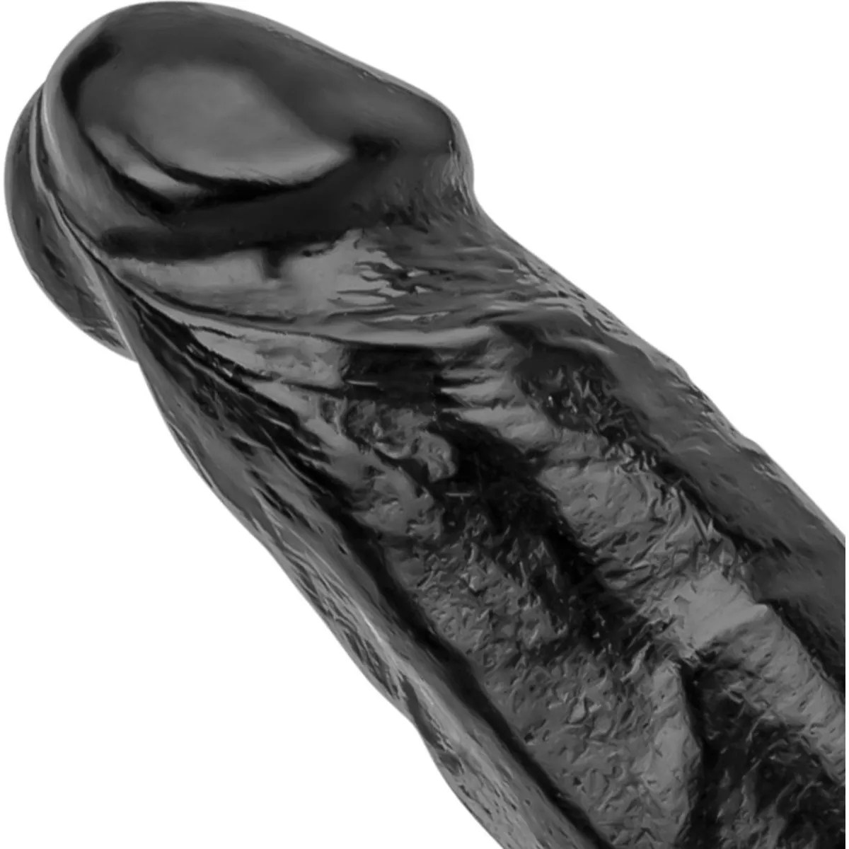 Dildo anale realistico slim all black 21 cm Dildo anale realistico slim all black 21 cm