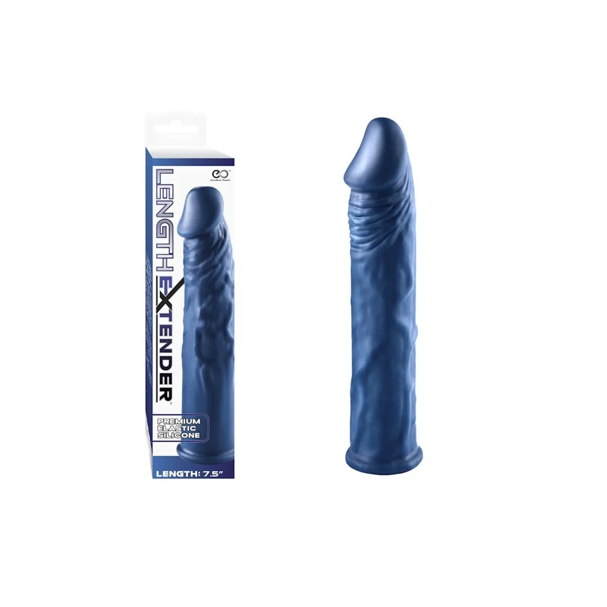 Prolunga e guaina per pene 19 cm Prolunga e guaina per pene 19 cm