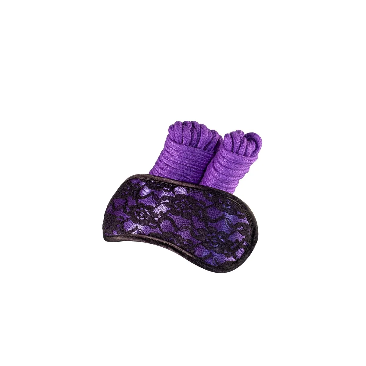 Kit BDSM Maschera con 2 Corde