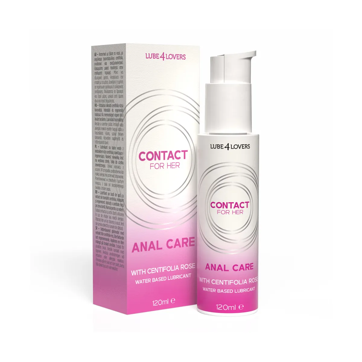 Gel Lubrificante Anale femminile 120 ml