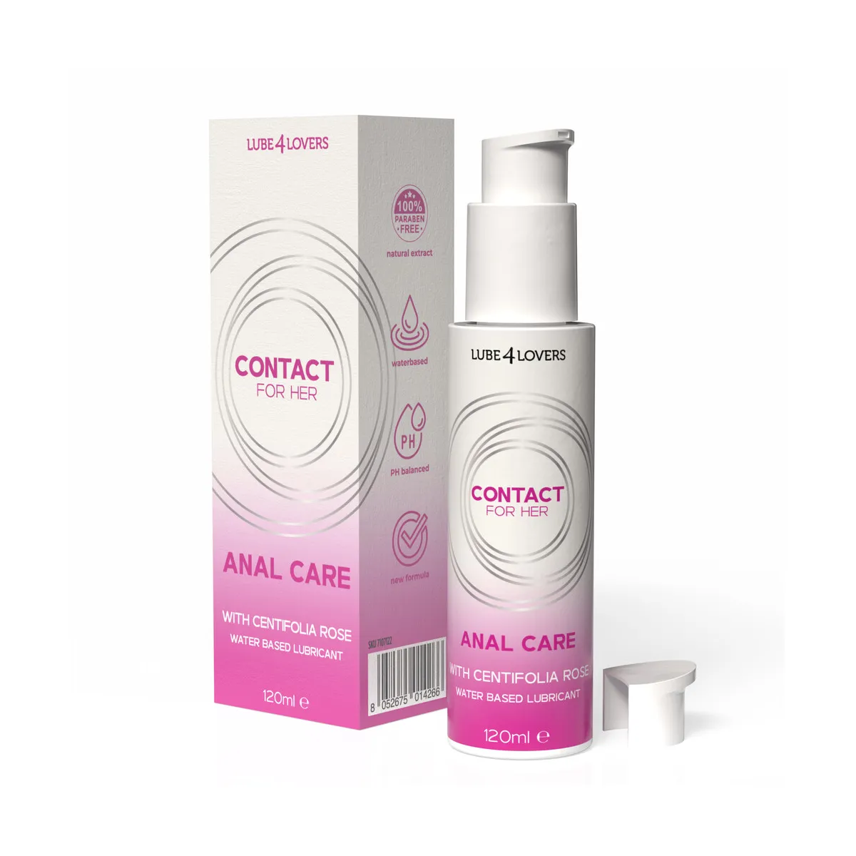 Gel Lubrificante Anale femminile 120 ml