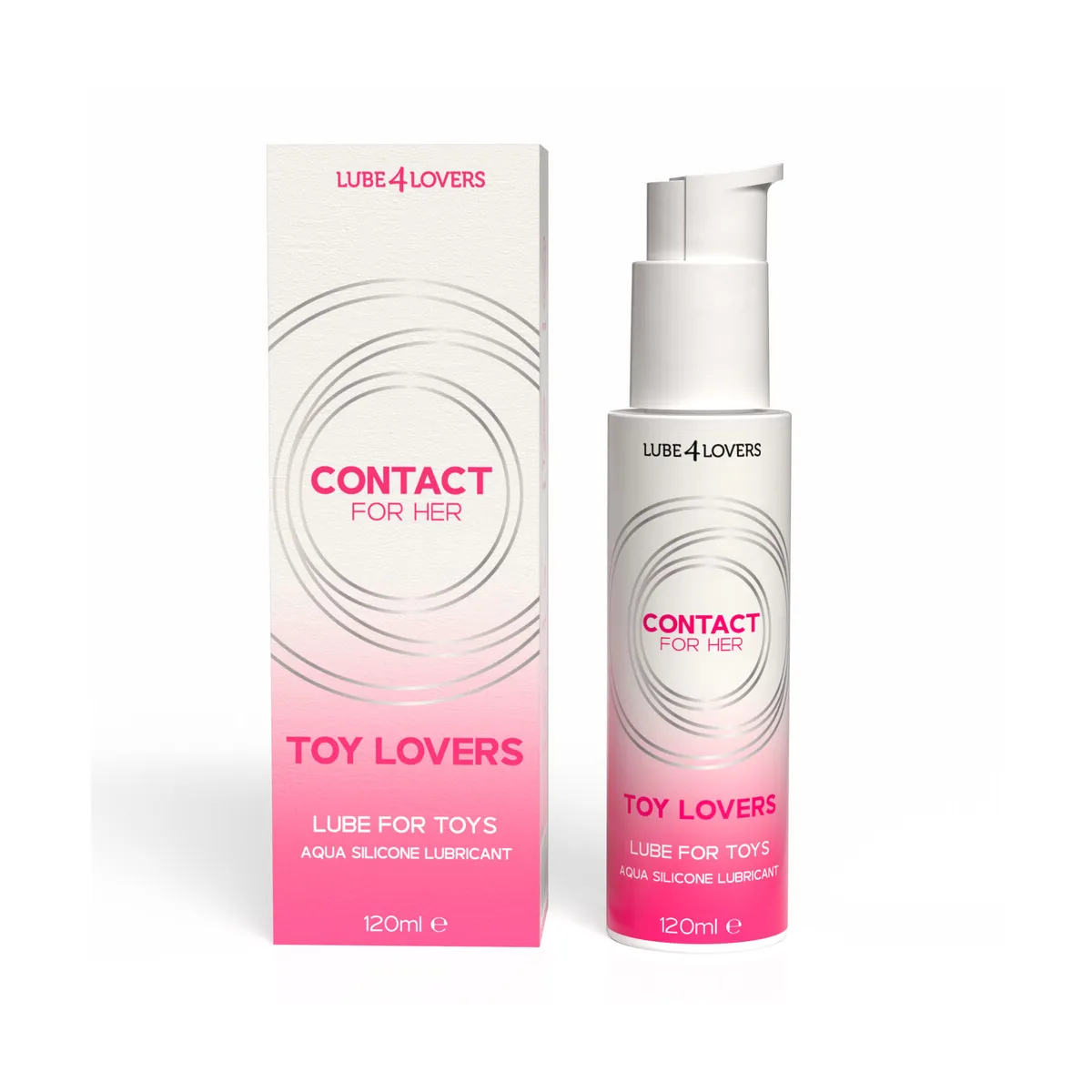 Lubrificante donna ibrido per Sex Toys 120 ml