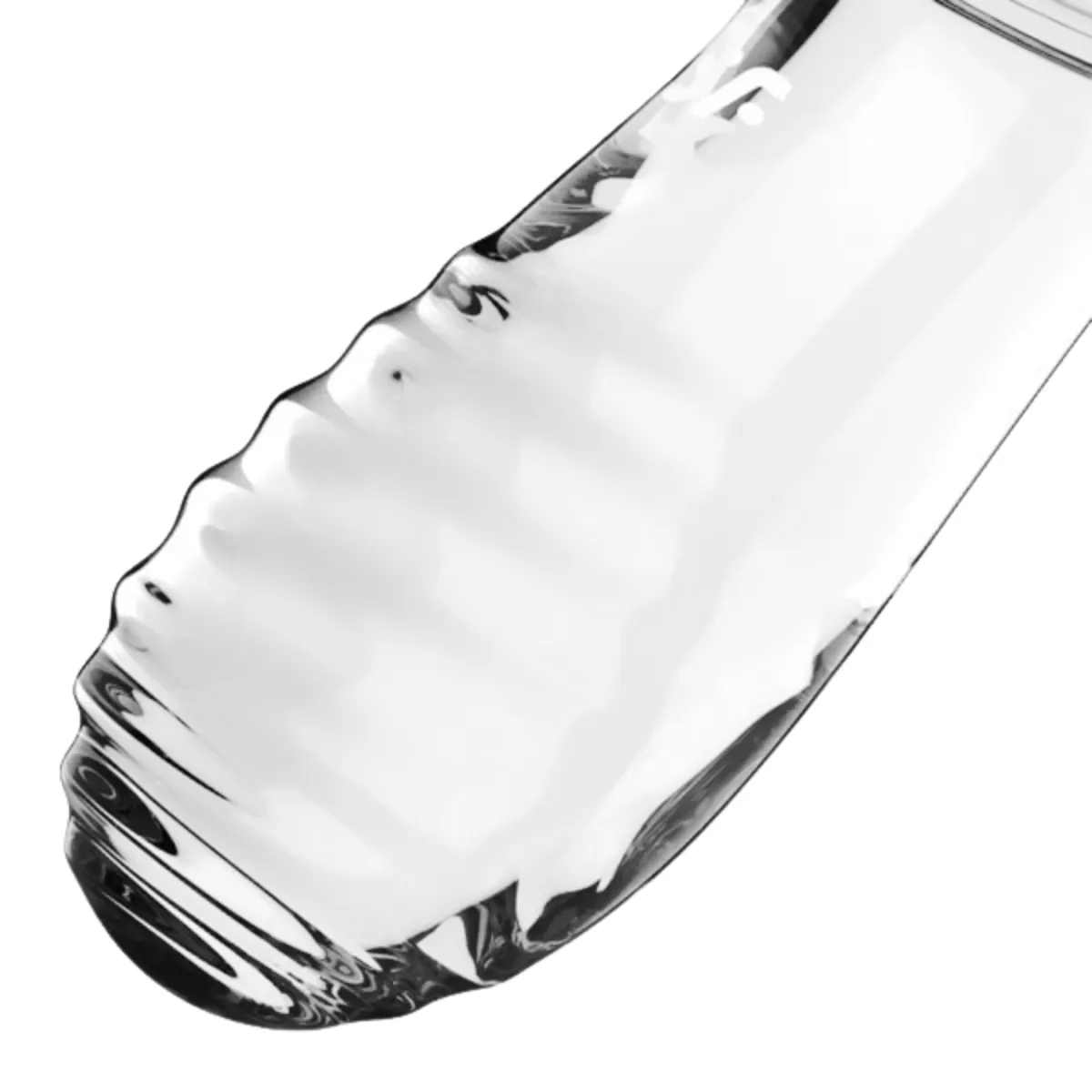 Dildo Anale vetro Double Crystal 19,5 cm