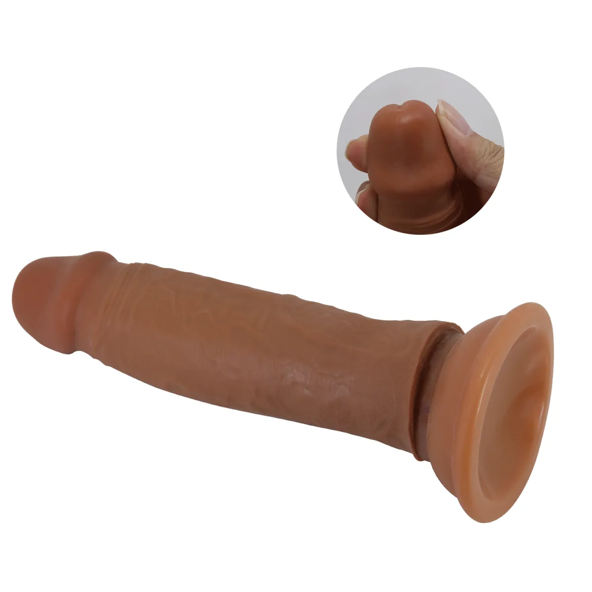 Dildo Realistico Kindin real skin 18,4 cm