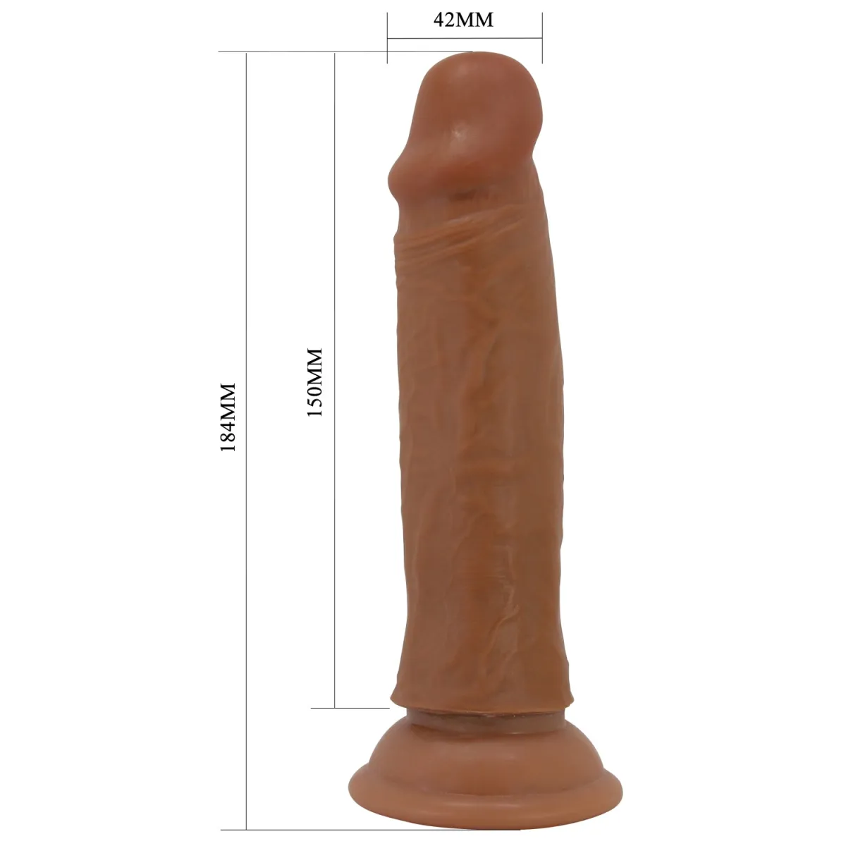 Dildo Realistico Kindin real skin 18,4 cm