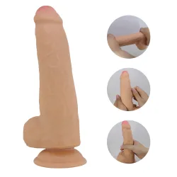 Dildo Realistico in Sliding skin Smaug 23 cm Dildo Realistico in Sliding skin Smaug 23 cm