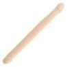 Dildo Doppio con venature pelle bianca 45 cm Dildo Doppio con venature pelle bianca 45 cm