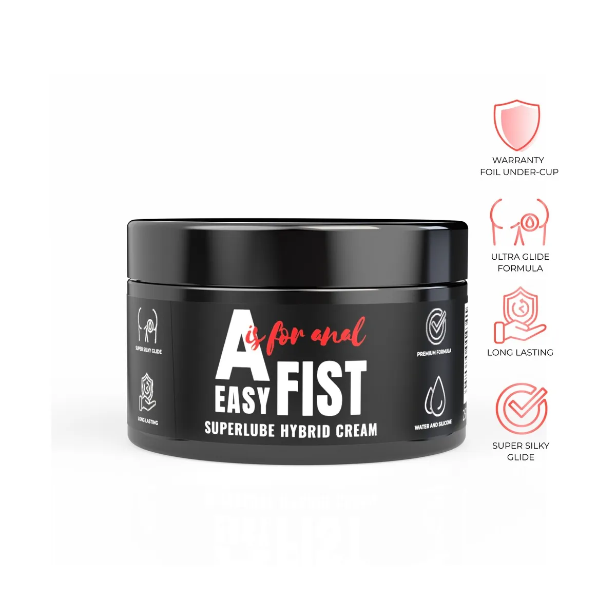 Crema Lubrificante Anale per fisting ibrido