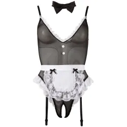 Costume a body cameriera Sexy 3 pz Costume a body cameriera Sexy 3 pz