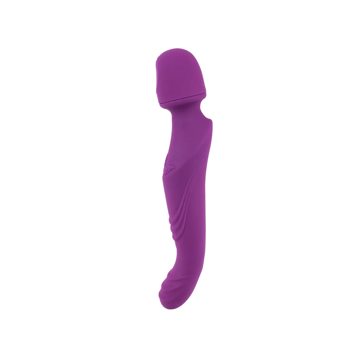 Vibratore Wand con succhia clitoride viola