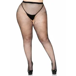 Collant sexy a rete senza cavallo XL nero Collant sexy a rete senza cavallo XL nero
