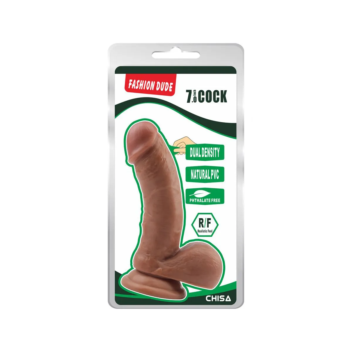 Dildo Realistico curvo dual density 17,5 cm Dildo Realistico curvo dual density 17,5 cm
