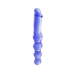 Dildo anale vaginale 2 in 1 Jelly 23,5 cm Dildo anale vaginale 2 in 1 Jelly 23,5 cm
