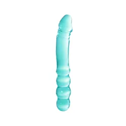 Dildo anale e vaginale doppio Jelly 24 cm Dildo anale e vaginale doppio Jelly 24 cm