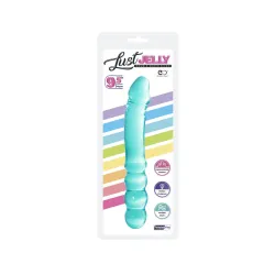 Dildo anale e vaginale doppio Jelly 24 cm Dildo anale e vaginale doppio Jelly 24 cm