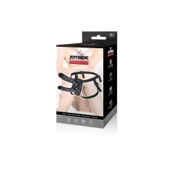 Cintura Strapon con dildo doppio nero Cintura Strapon con dildo doppio nero