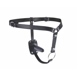 Cintura strapon con anello pene e plug anale