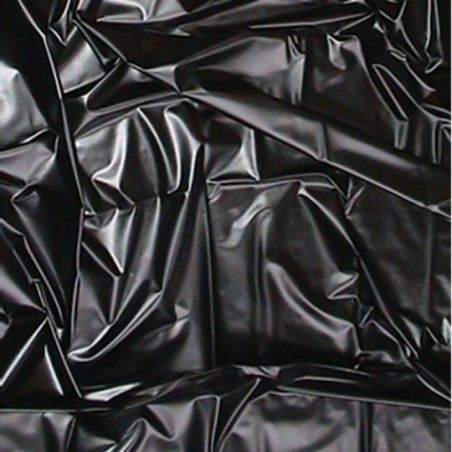 Telo laccato in vinile nero 180x260