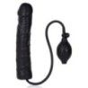 Dildo gonfiabile realistico 24 cm nero Dildo gonfiabile realistico 24 cm nero