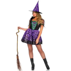 Costume Sexy Strega Bat Witch
