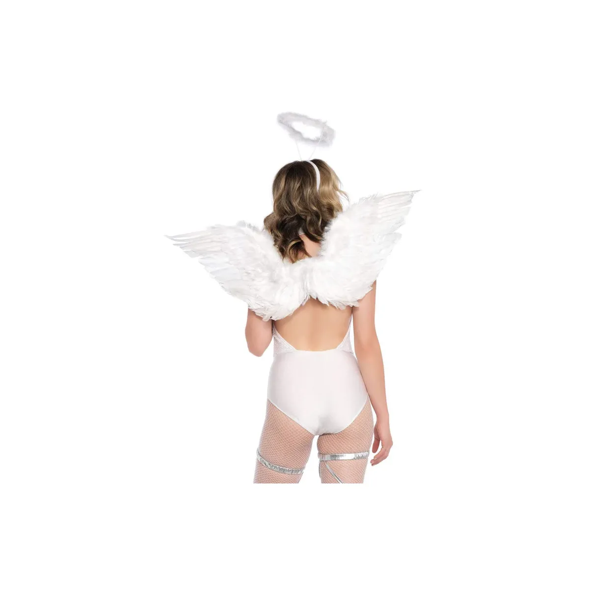 Angelo Sexy ali e aureola solo accessori 2 pz