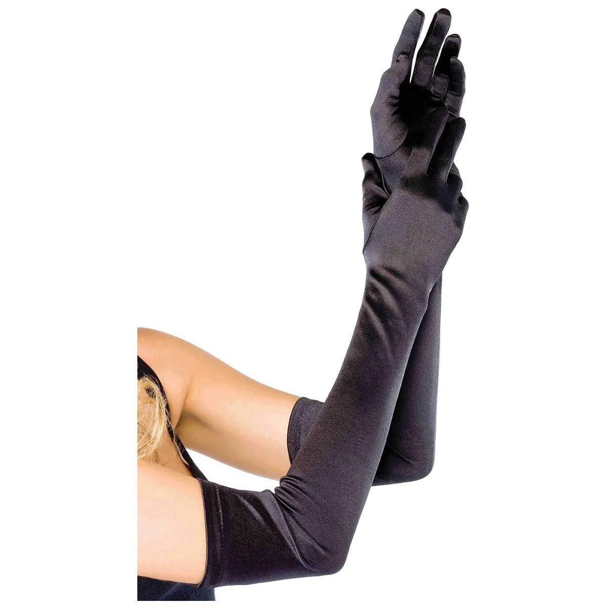 Guanti Sexy extra lunghi lisci lucidi