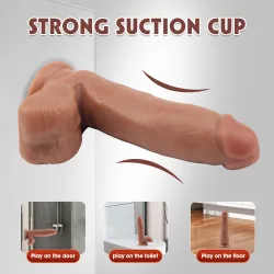 Dildo Realistico dual density Kai 17 cm Dildo Realistico dual density Kai 17 cm