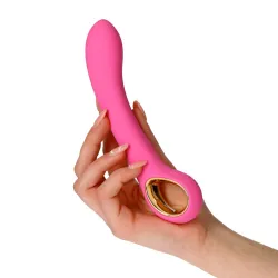 Vibratore Punto G silicone fucsia 18,8 cm Vibratore Punto G silicone fucsia 18,8 cm