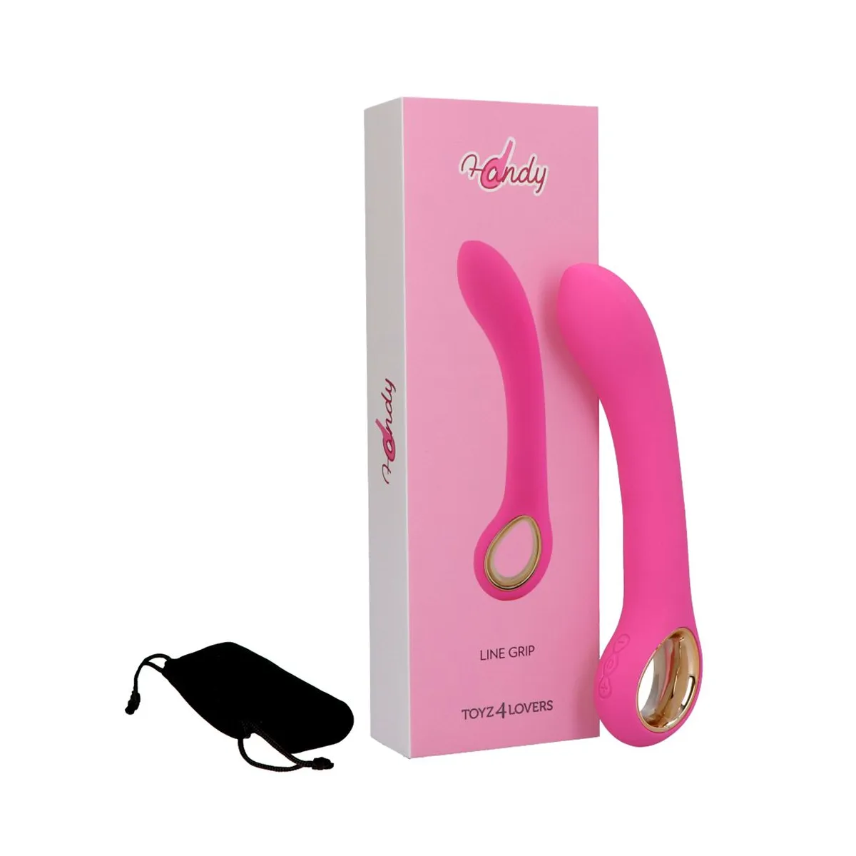 Vibratore Punto G silicone fucsia 18,8 cm Vibratore Punto G silicone fucsia 18,8 cm