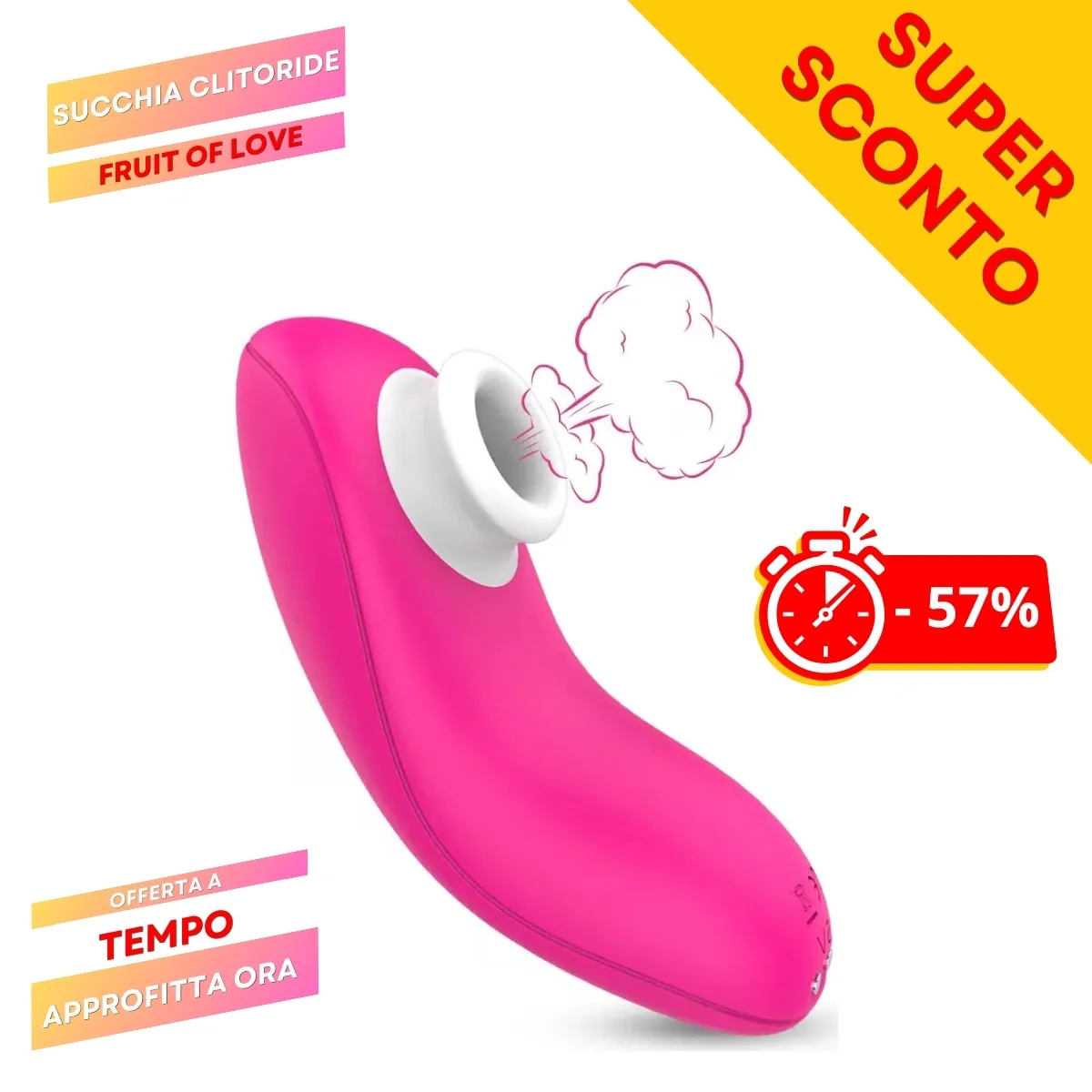 Succhia Clitoride Fruit Of Love fucsia Succhia Clitoride Fruit Of Love fucsia