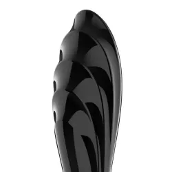 Dildo in vetro Dazzling Crystal 1 nero 18 cm Dildo in vetro Dazzling Crystal 1 nero 18 cm