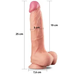 Dildo XXL realistico Bryan 25 cm Dildo XXL realistico Bryan 25 cm