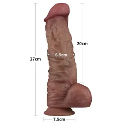 Dildo Realistico XXL Zarion 27 cm Dildo Realistico XXL Zarion 27 cm