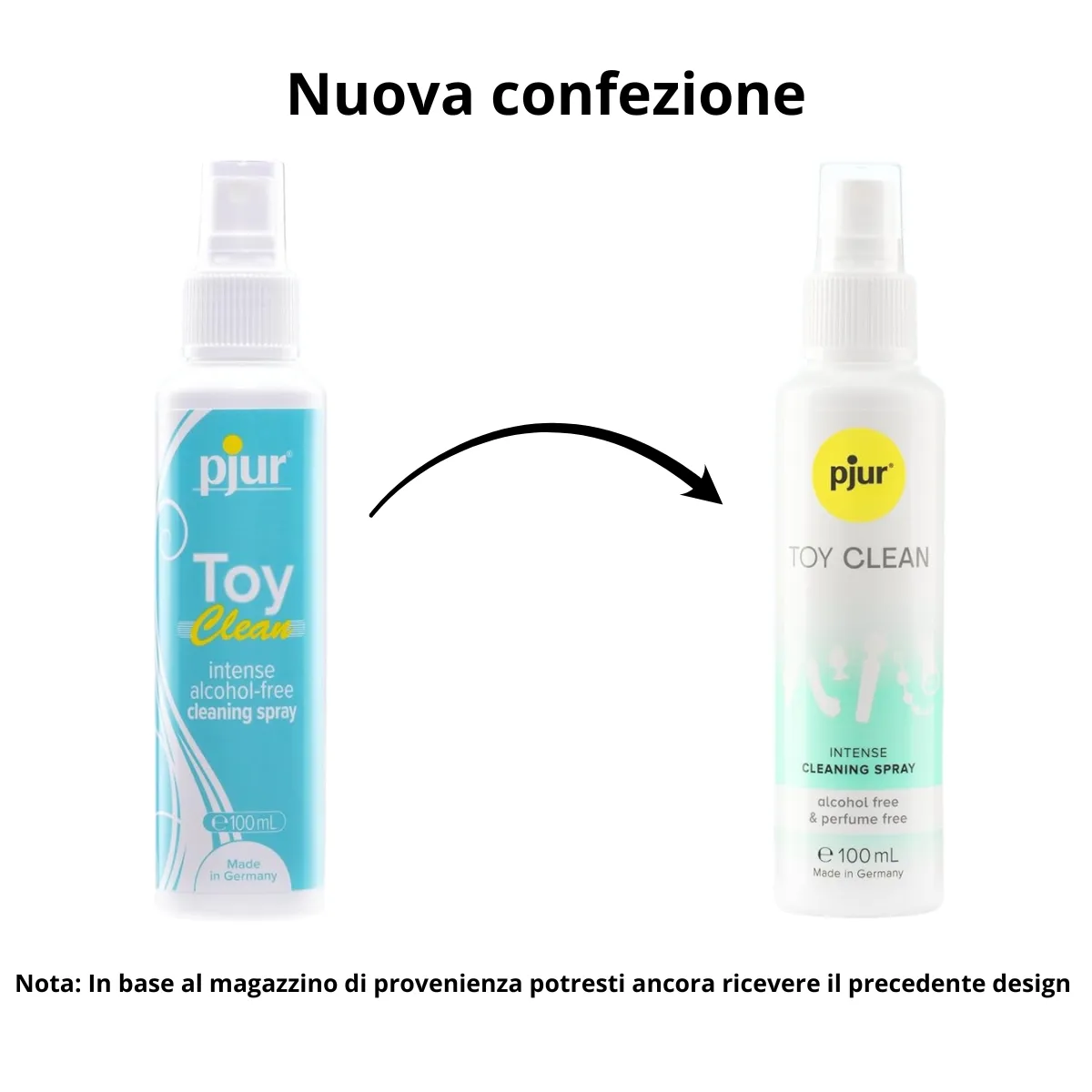 Detergente per sex toys Pjur Toyclean 100 ml Detergente per sex toys Pjur Toyclean 100 ml