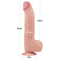 Dildo realistico Maxi XXL Elvorn 31 cm Dildo realistico Maxi XXL Elvorn 31 cm