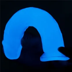 Dildo fluorescente realistico 21 cm