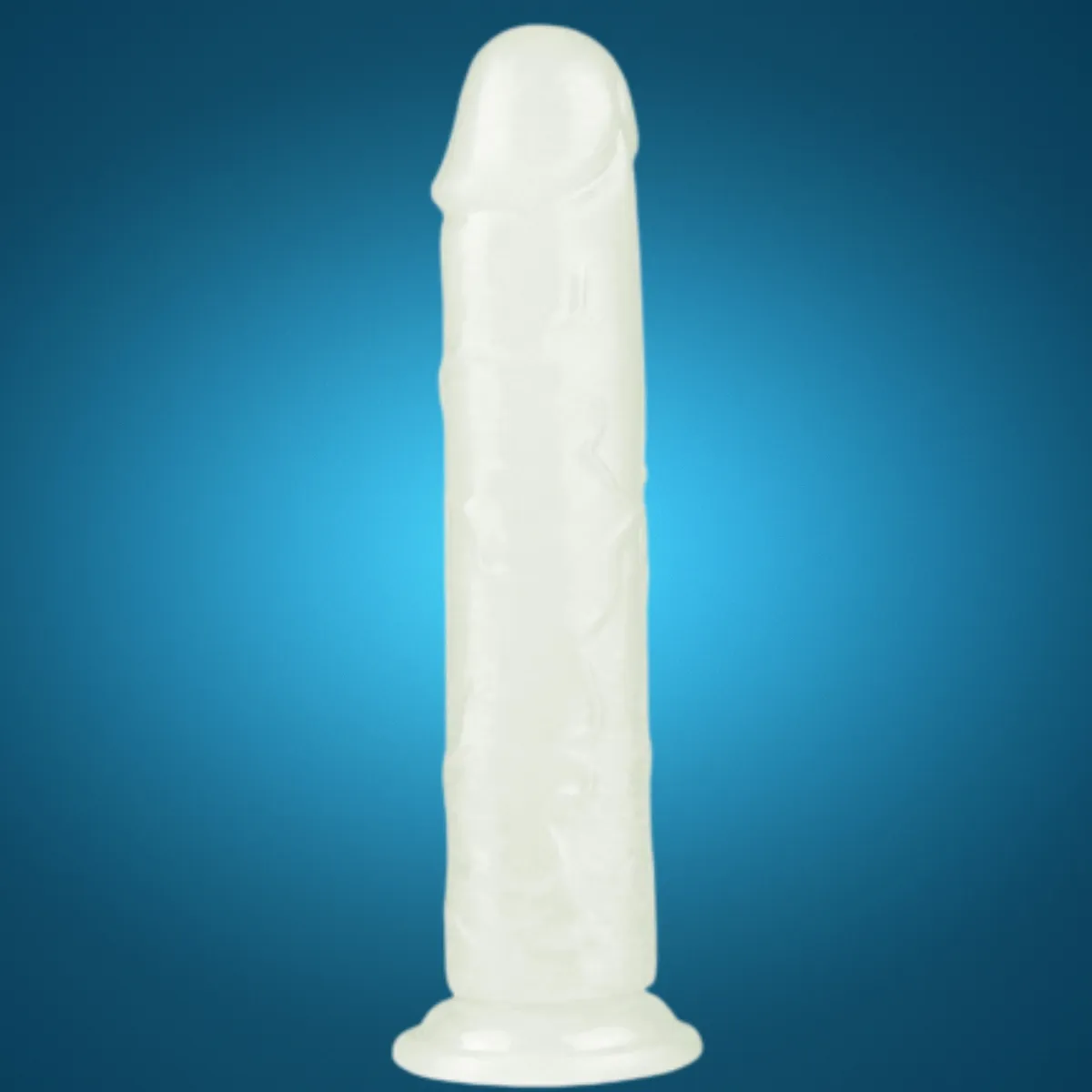 Dildo fluorescente realistico 21 cm